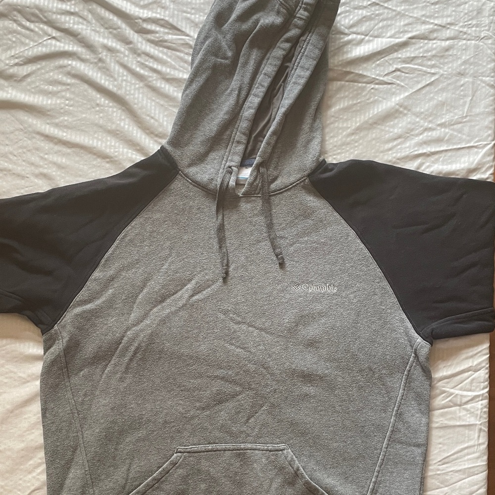 Columbia Two-Tone Gray and Black Hoodie